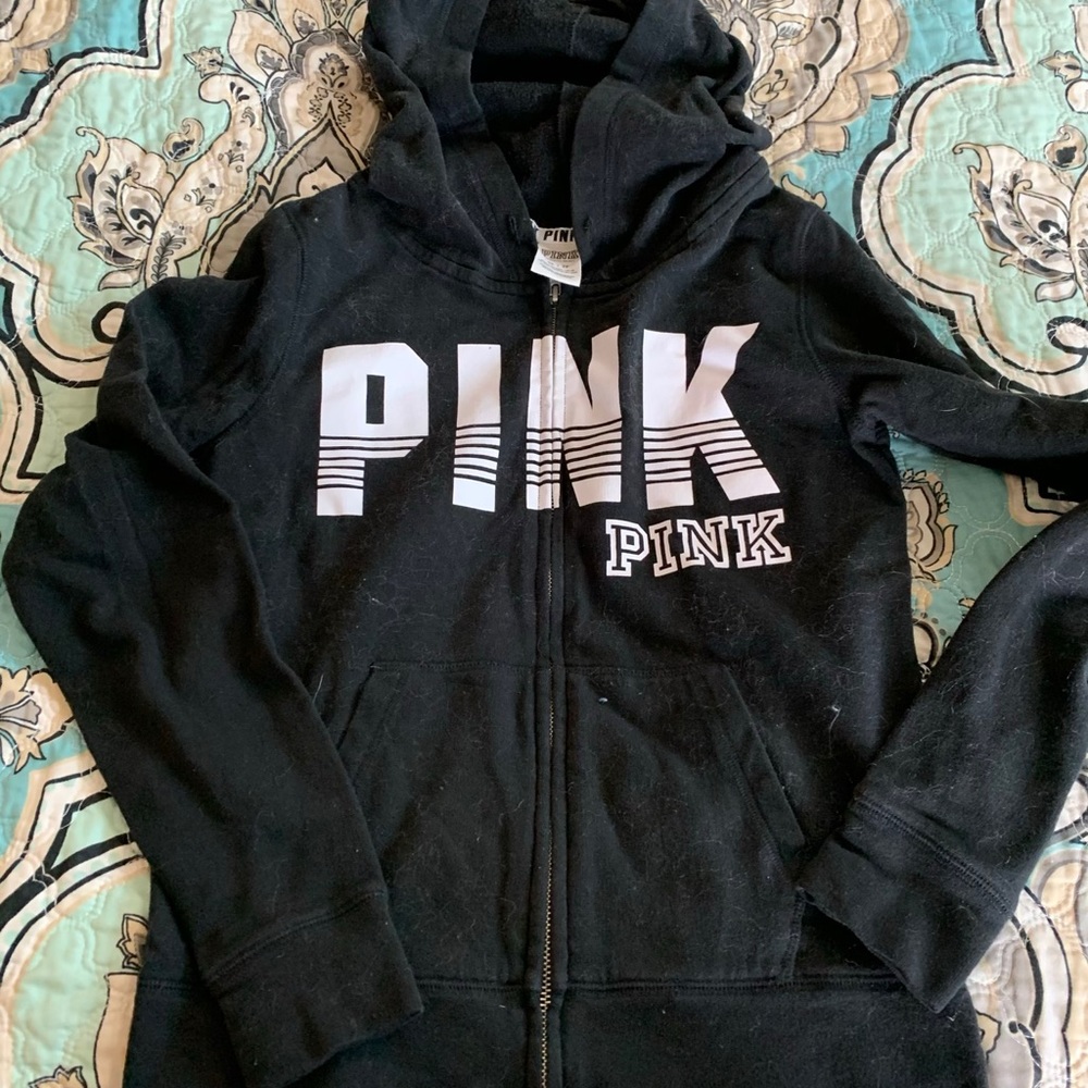 VS Pink Zip up Hoodie